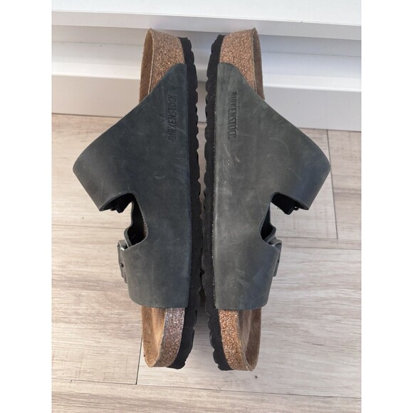 Birkenstock Arizona Soft Footbed Oiled Leather - Iron - Picture 3 of 7